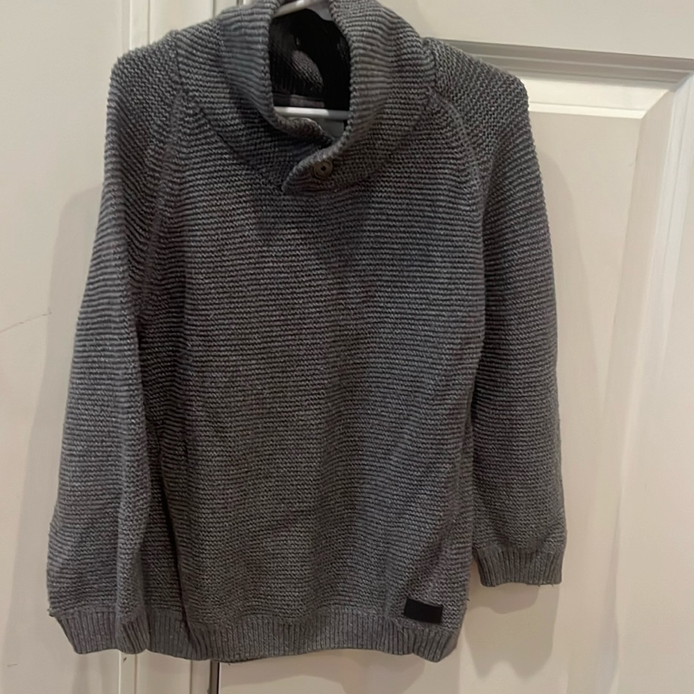 Zara Boys’ Knit Sweater - gray size 5